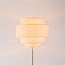 Moderne vloerlamp Zhuo beige met linnen kap