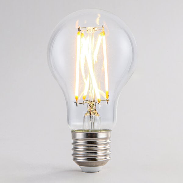 Filamentlamp LED dim-to-warm 7 en 9 watt helder glas