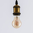 4W spiraal lamp, 1800K, amber glas Ø60 - dimbaar
