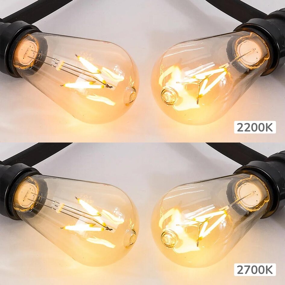 Filamentlamp LED dimbaar 3,5 watt, 60 mm (2200K)