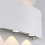 Moderne design wandlamp Sena voor buiten - wit