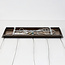 5-lichts hanglamp Valira - zwart chrome met smoke glas, afstandsbediening en dimbaar