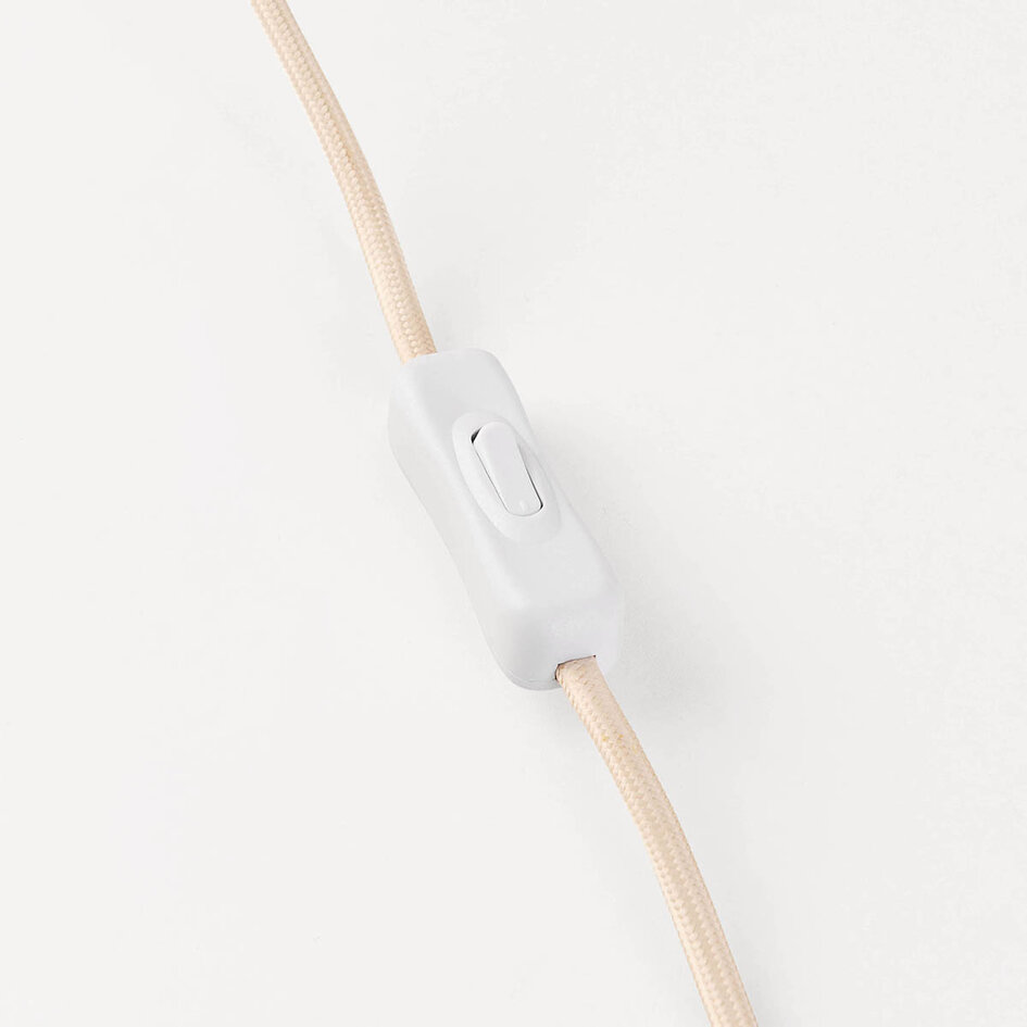 Tafellamp Virello in zandbeige met verstelbare kap