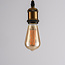 4,5W lamp met kruislings filament, 2200K, amber glas, Ø64 - dimbaar