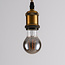 E27 dimbare filament LED lamp, Ø60mm, 8,5W, smoke glas