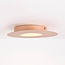 Plafondlamp Felora in warm beige met organische vorm