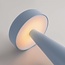 Oplaadbare mushroom lamp Soma lichtblauw met touch dimmer en instelbare kleurtemperatuur