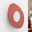 Wandlamp Malina in terracotta rood met organische vorm