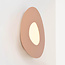 Wandlamp Felora in warm beige met organische vorm