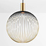 Hanglamp Nobla Ø40 cm - zwart met goud metaal