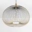 Hanglamp Noblin Ø60 cm - zwart met goud metaal, 60 cm