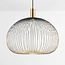 Hanglamp Noblin Ø60 cm - zwart met goud metaal, 60 cm