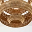Rotan hanglamp Amiro - gelaagde kap