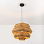Rotan hanglamp Amiro - gelaagde kap