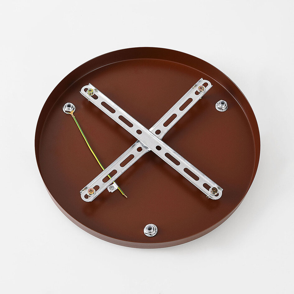 3-lichts japandi hanglamp Marena van travertin (natuursteen) en hout