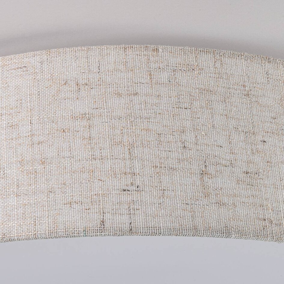 Plafondlamp Avani - linnen kap met diffuser