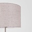Vloerlamp Avana beige met linnen kap