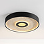 Plafondlamp Deimos 3-staps dimbaar LED - zwart en beige