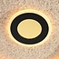 Plafondlamp Deimos 3-staps dimbaar LED in zwart en beige