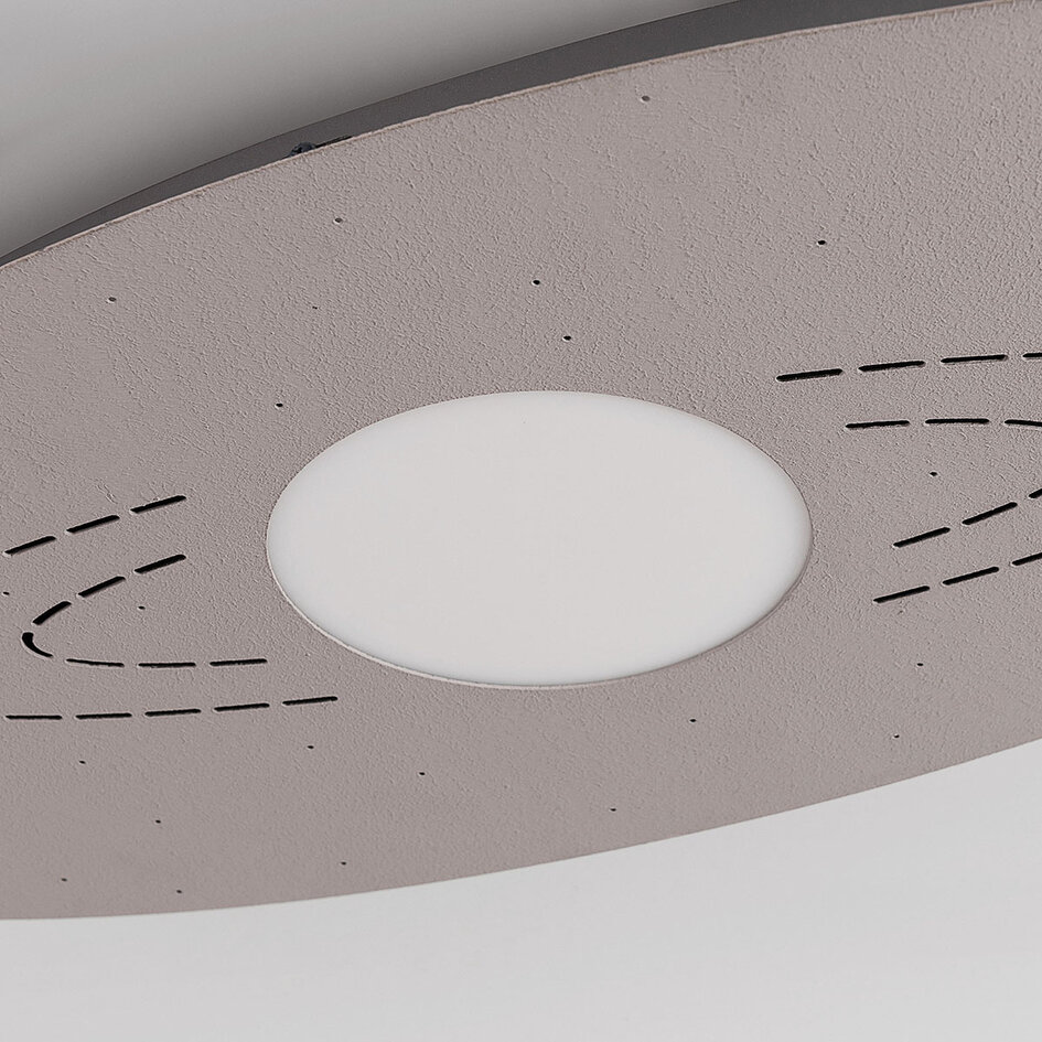 Plafondlamp Solis 3-staps dimbaar LED - grijs