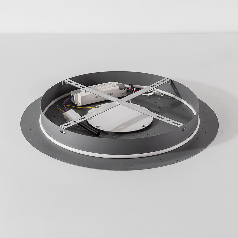 Plafondlamp Lyra 3-staps dimbaar LED - grijs