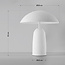 Mushroom tafellamp Pablo 2-lichts van metaal in wit