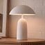 Mushroom tafellamp Pablo 2-lichts van metaal - wit