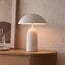 Mushroom tafellamp Pablo 2-lichts van metaal - wit