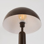 Mushroom vloerlamp Alexi van metaal in bruin