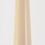 Vloerlamp Maude met geplooide linnen kap in beige