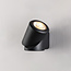 Buiten wandlamp Savia LED verstelbaar in zwart