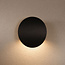 Design buitenmuurlamp Ollie - zwart met geïntegreerde LED