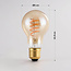 Dimbare E27 spiraal filament lamp, 4,5W, 2700K , amber glas Ø60
