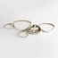 Design plafondlamp Zinara met geïntegreerde LED, 3-staps dimbaar - zandbeige
