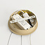 Design hanglamp Tynara met geïntegreerde LED, 3-staps dimbaar - zandbeige