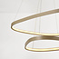 Design hanglamp Nivara met geïntegreerde LED, 3-staps dimbaar - zandbeige