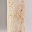 Wandlamp Raxon met travertin (natuursteen) en houtlook