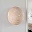 Wandlamp Tavro met instelbaar licht en travertin (natuursteen)