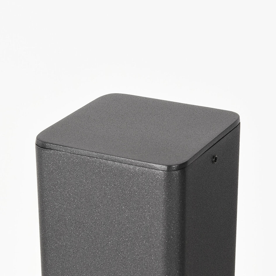 Buiten staande lamp Tavien - antraciet en houtlook