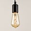 3W filament lamp, 2200K, amber Ø60 - dimbaar