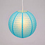 Blauwe nylon lampion voor buiten