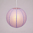Lichtpaarse nylon lampion voor buiten