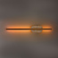 Badkamer wandlamp Lima met geïntegreerde LED en travertin (natuursteen) - goud
