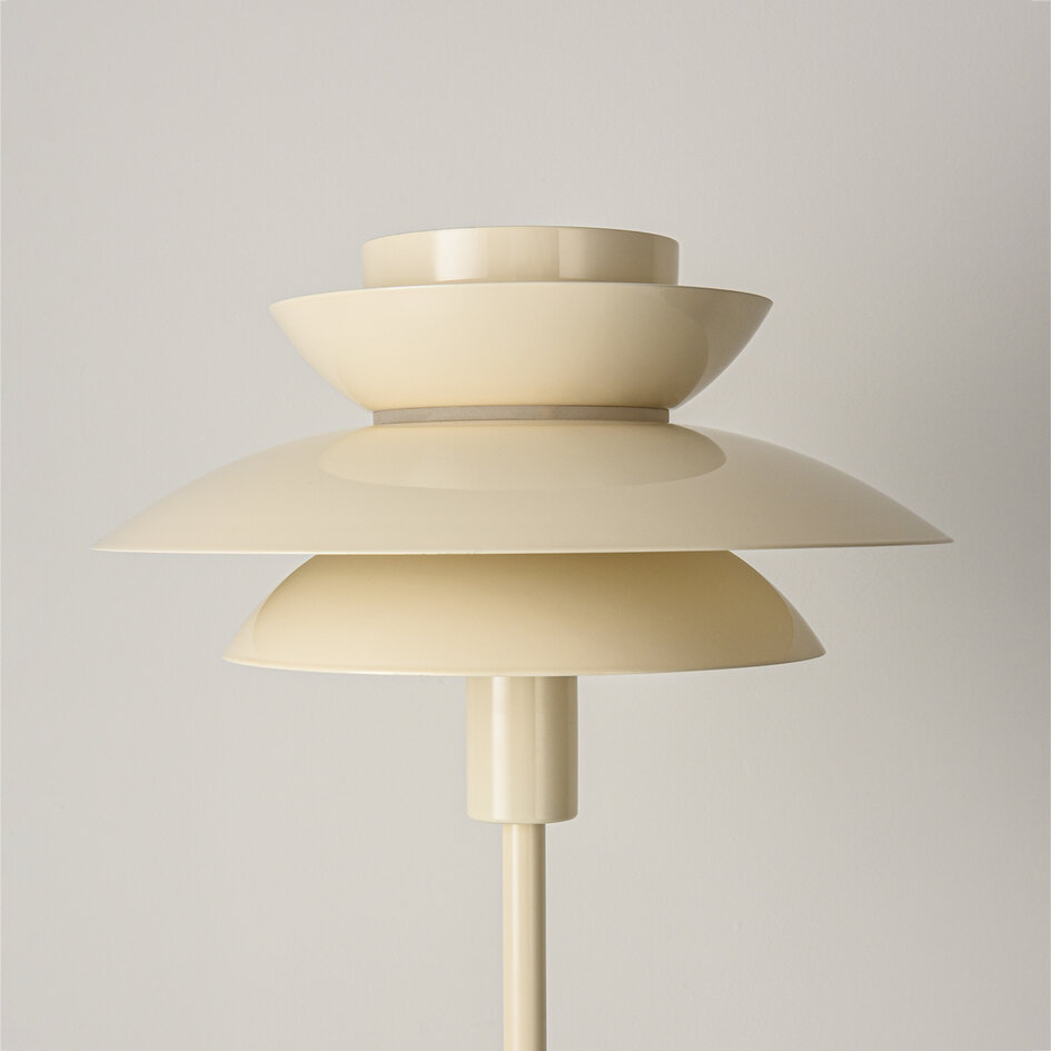 Tafellamp Auryn - glanzend beige