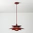 Hanglamp Alvra -  matte bordeaux rood