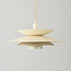 Hanglamp Alvra in glanzend beige