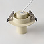 Richtbare inbouwspot – beige Ø10 cm