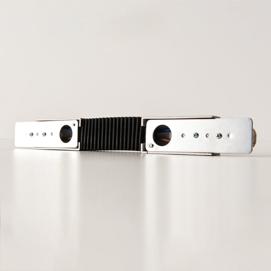 Flexibele connector voor 1-fase rail - bruin