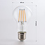 E27 LED filament lamp met daglichtsensor 4,5W, helder, 2700K, Ø60