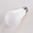 Dimbare E27 LED lamp 7W, melkwit, Ø60 - RGB en 3000K (afstandsbediening los verkrijgbaar)